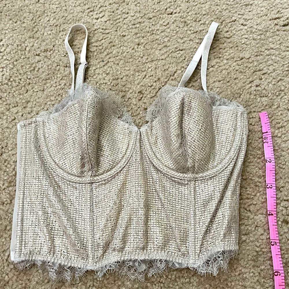 Victoria’s Secret Metallic bustier